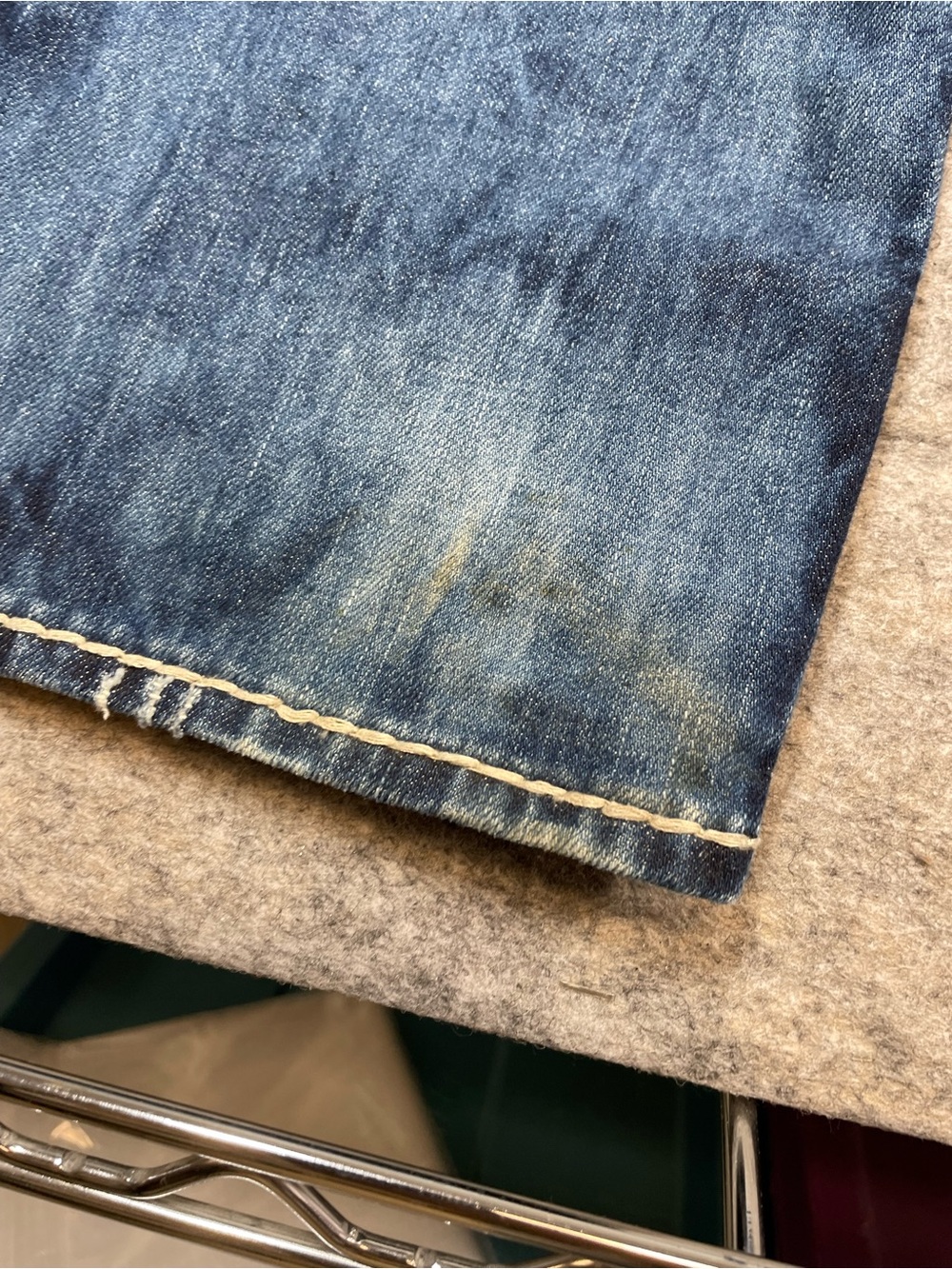 Rock Revival Gloria Boot Jeans Blue 31 Y2K Western Distressed Denim Festival - Picture 12 of 16